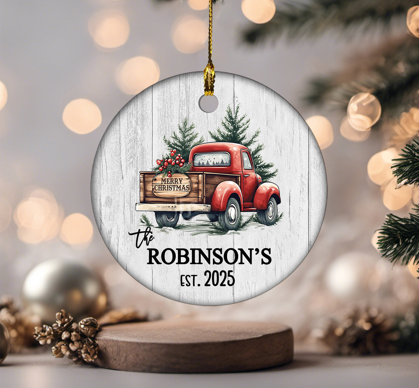 Red Truck Ornament Vol 3 T4H