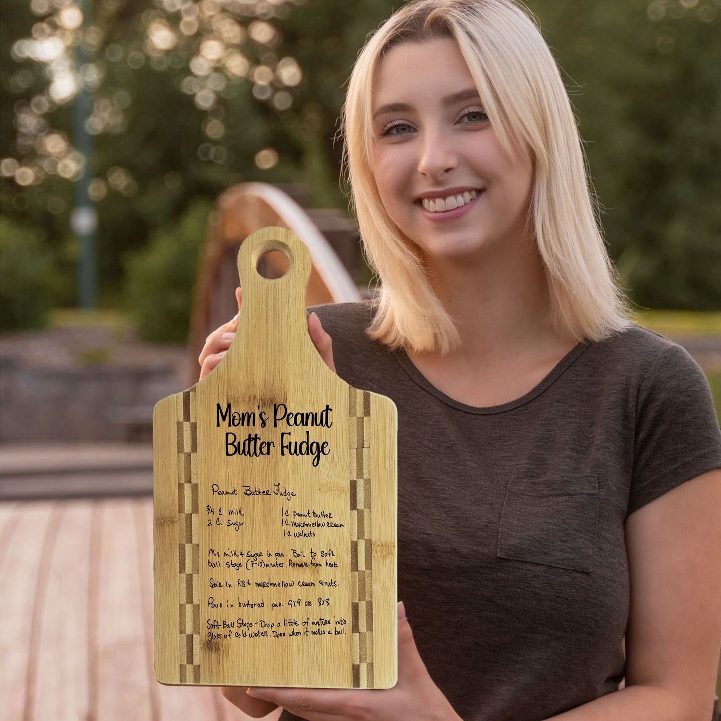 Handwritten Recipe Paddle Board