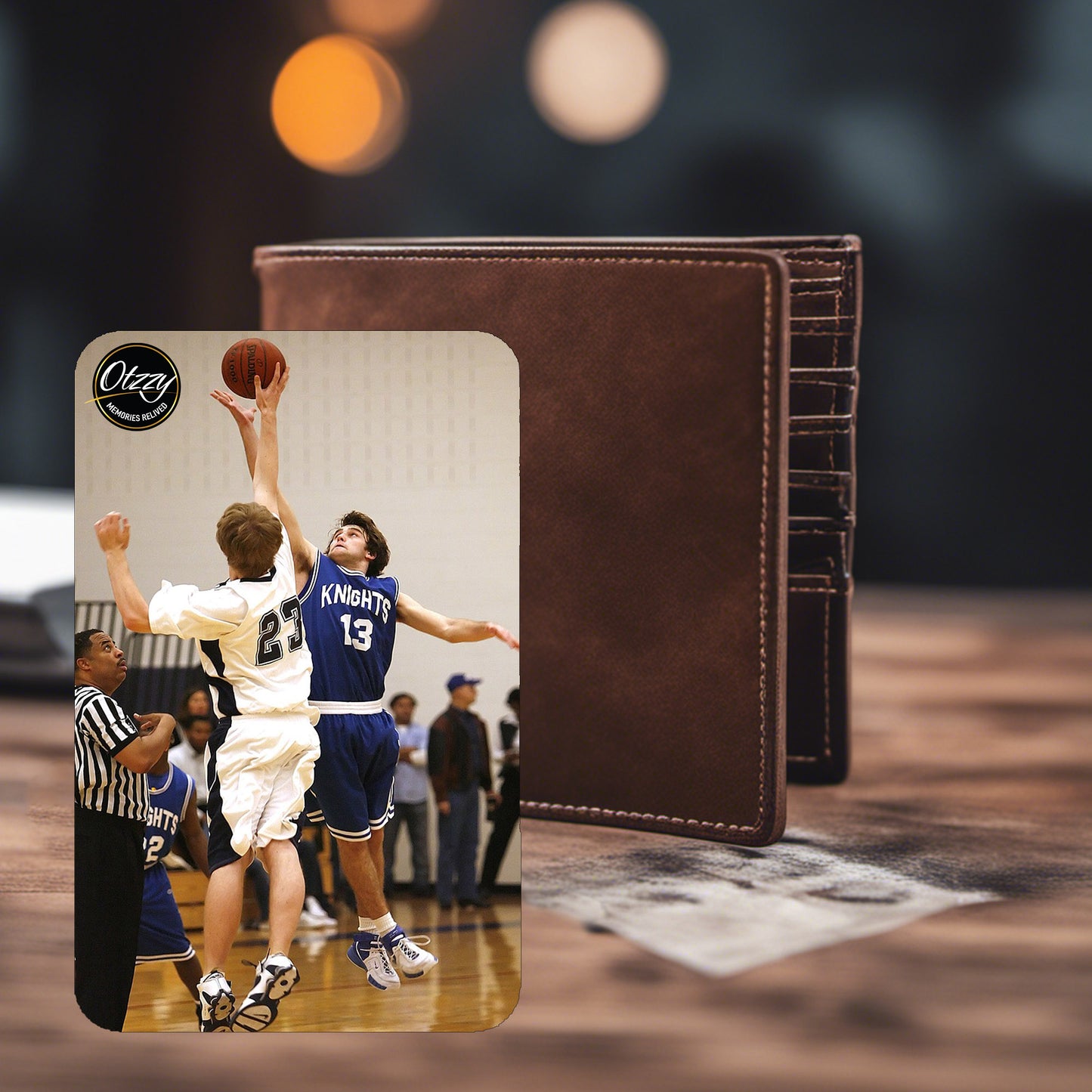 Basketball Photo Card - Player Info