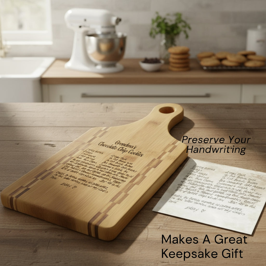 Handwritten Recipe Paddle Board