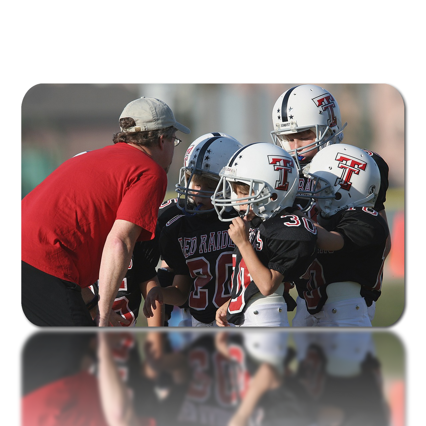 Football Card - Photo & Player Info
