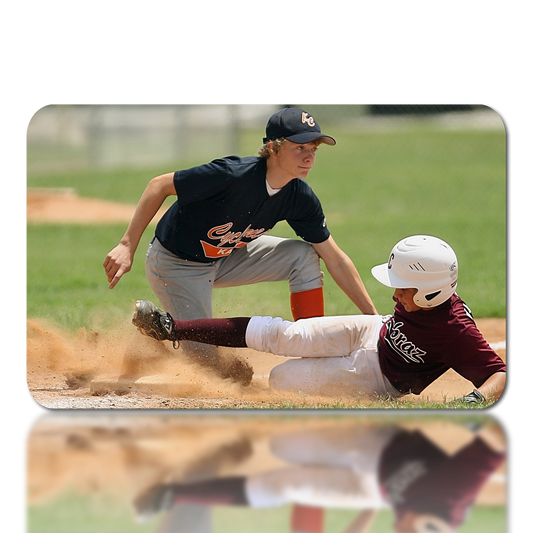 Baseball Card – Photo & Player Info