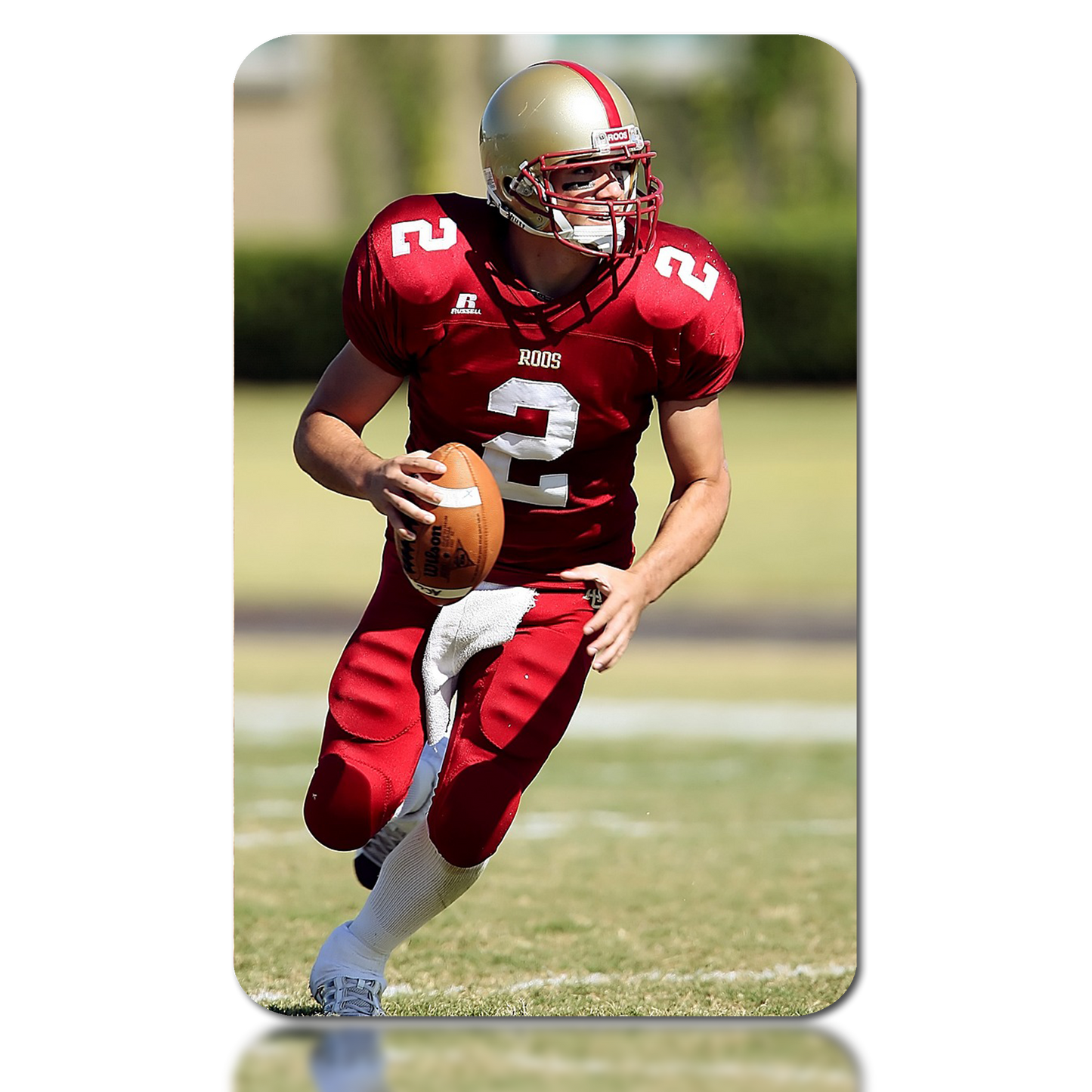 Football Card - Photo & Player Info