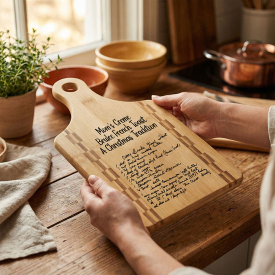 Handwritten Recipe Paddle Board