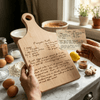 The Handwriting You'd Never Want to Lose — Handwritten Recipe Cutting Board