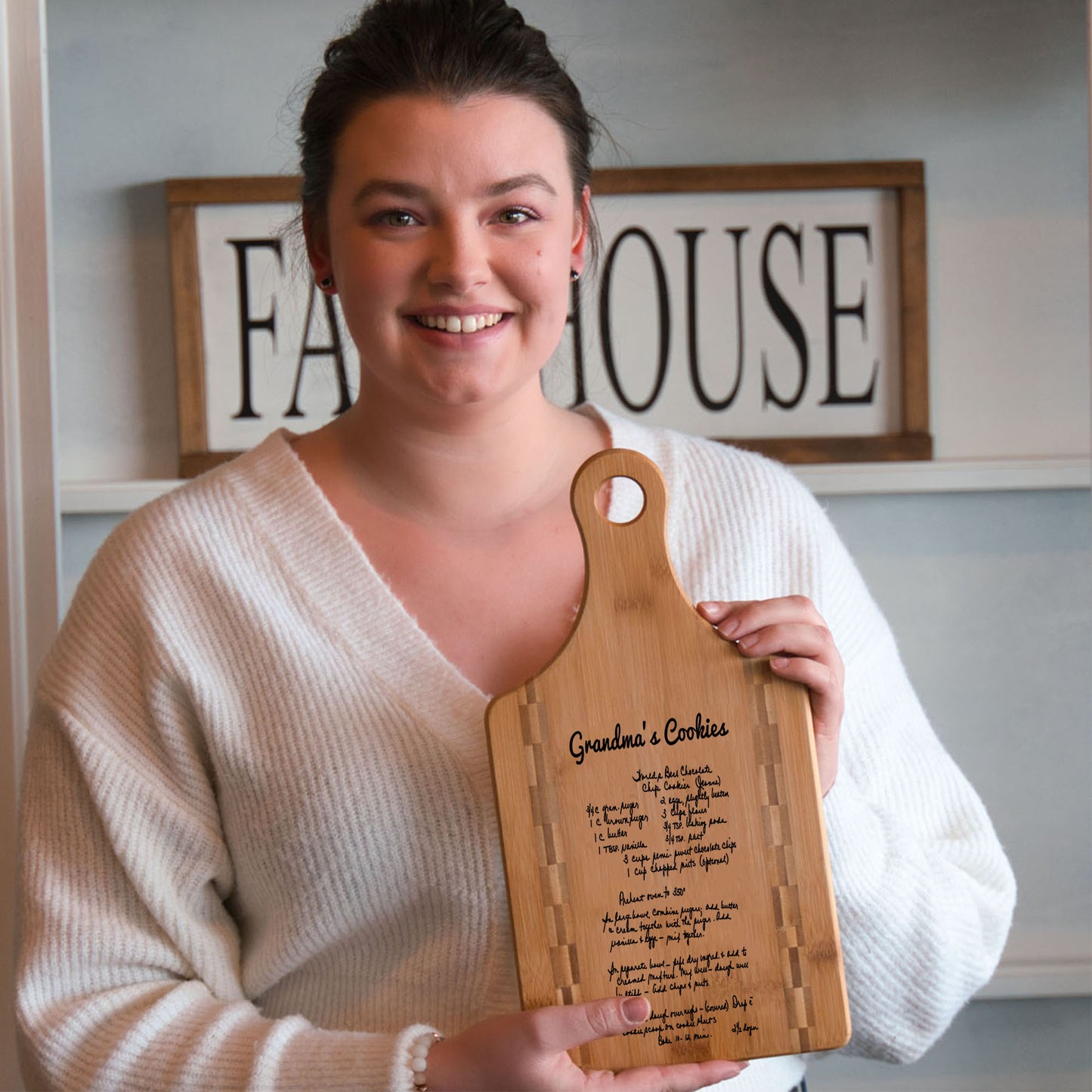 Handwritten Recipe Paddle Board