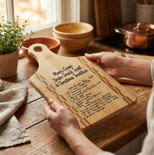 Handwritten Recipe Paddle Board