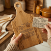 The Handwriting You'd Never Want to Lose — Handwritten Recipe Cutting Board
