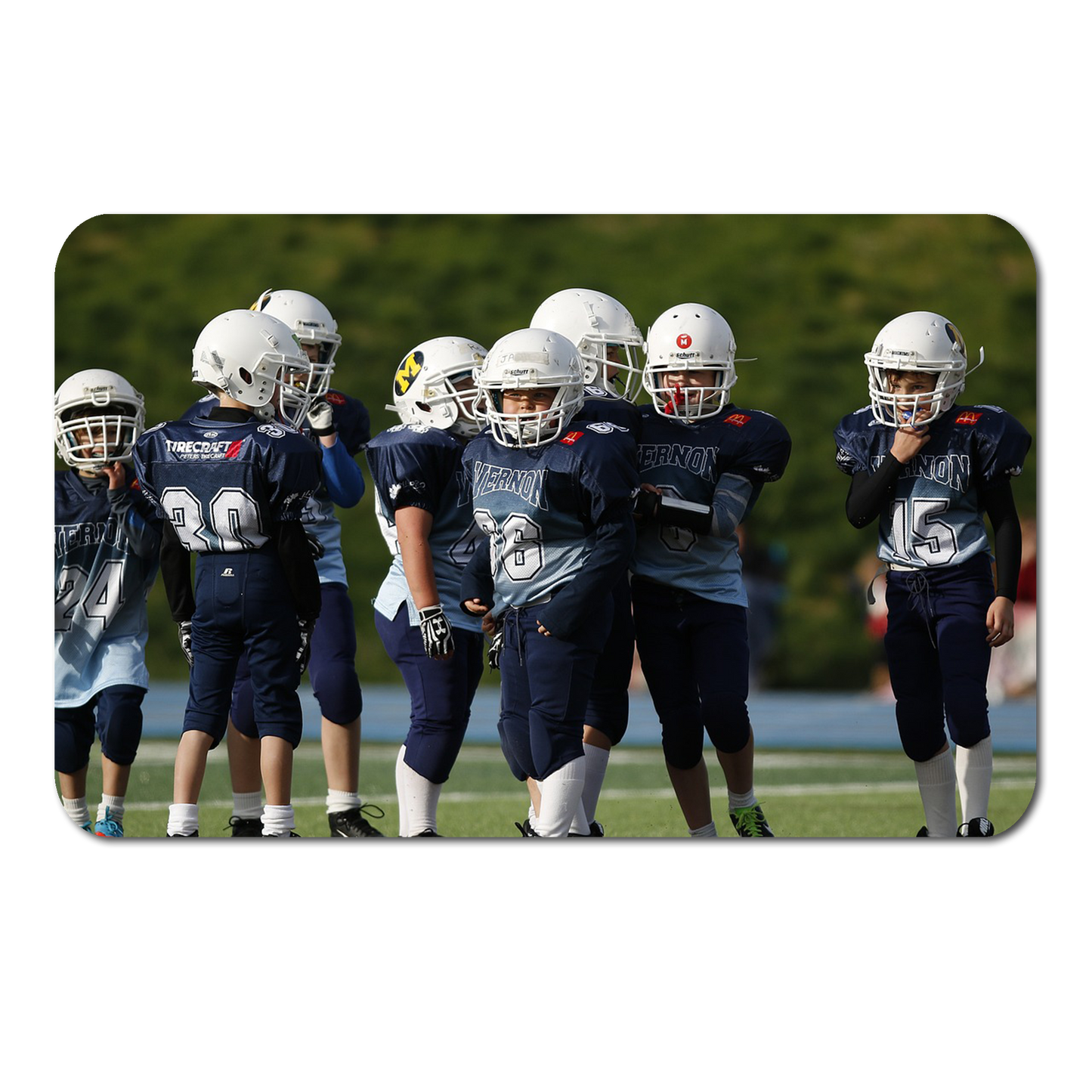 Football Card – Two-Sided Photo