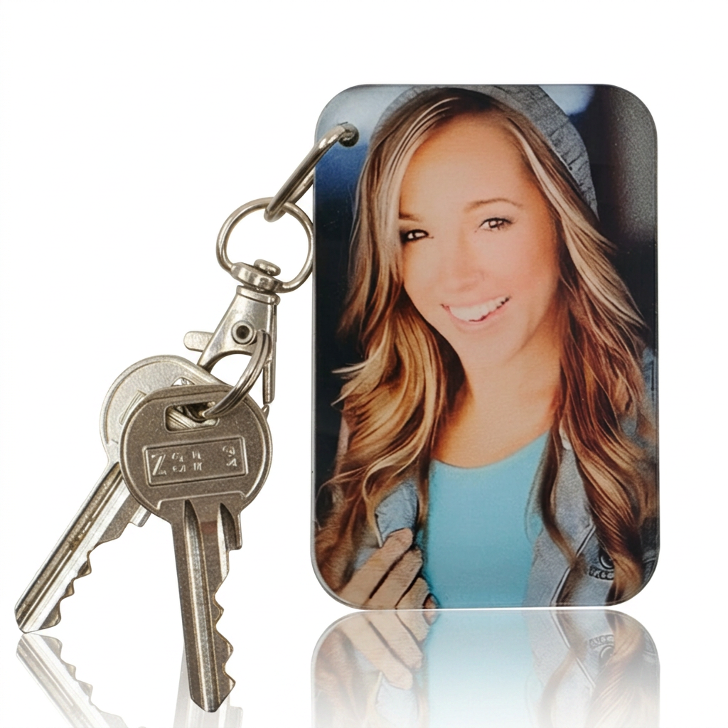 Pocket Memory Keychain — Keep Them Close Forever