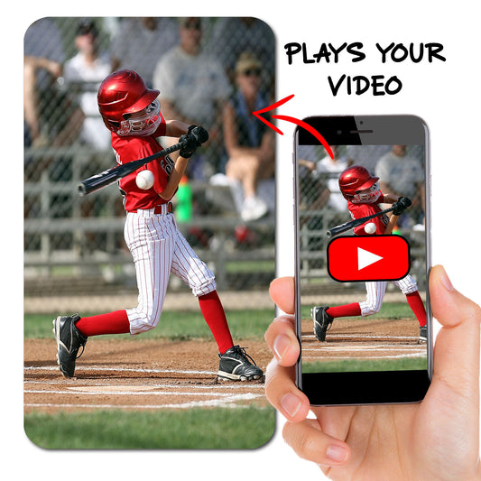 Baseball Card – Two-Sided Photo