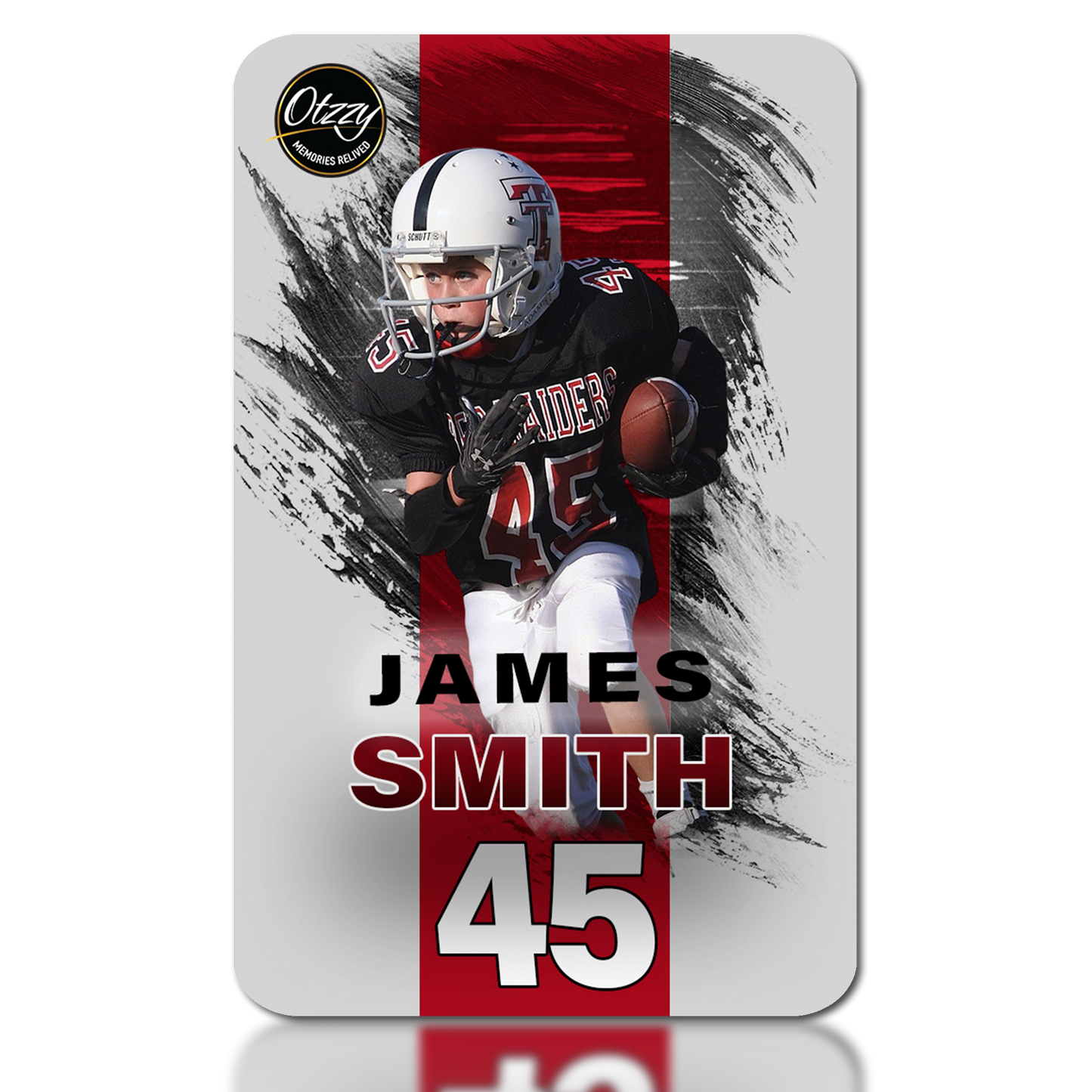 Football Card - Stripe Edition