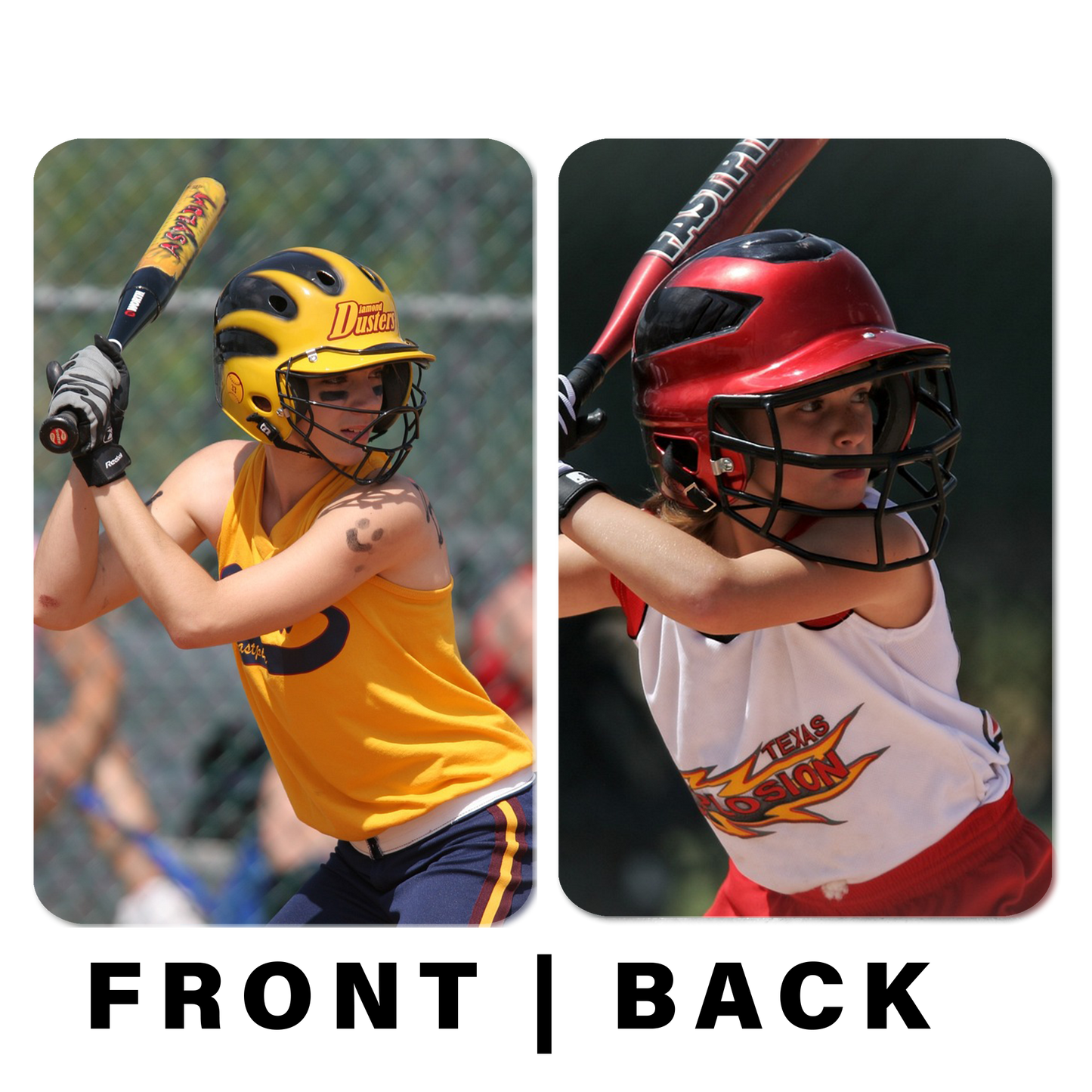 Softball Card – Two-Sided Photo