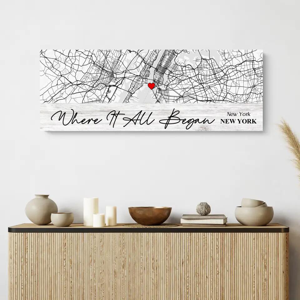 Where It Began Canvas