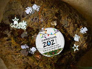 2021 Vaccinated Ornament