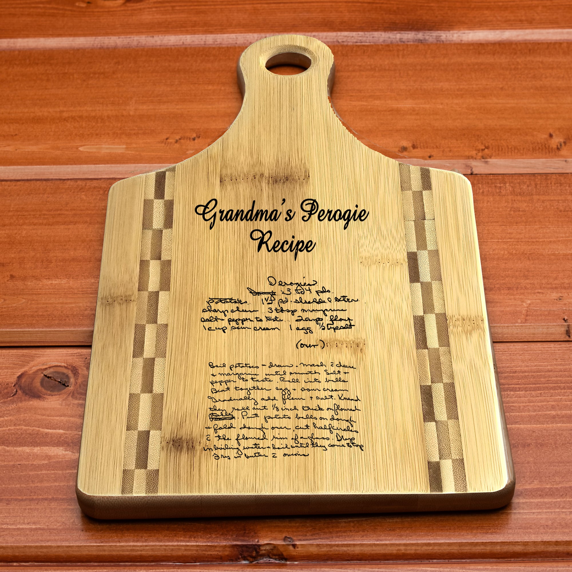Recipe Paddle Board