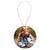 3 inch White Sublimatable Round Ceramic Ornament Pre-Purchase Video Marketing Group